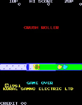 Crush Roller (Kural Esco - bootleg?) screen shot title